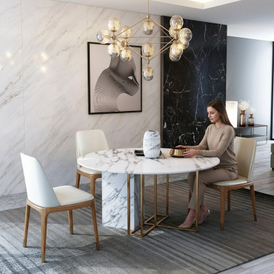 Eettafel set Stoel set 4 stoelen + tafel Eettafels Tafels Eetkamer