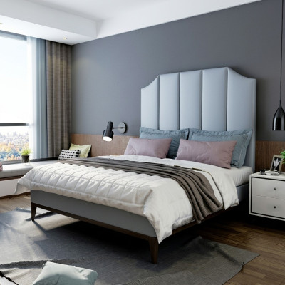 Bed Luxe Dubbel Hotel Bedden Slaapkamer Lederen 180x200cm