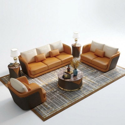 Complete bankstel 3+2+1 zit zitkussen bank groep set compleet