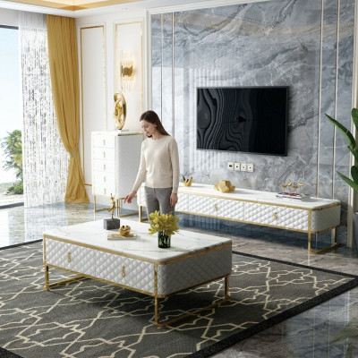 Ontwerper tv-televisie dressoir ladenkast laag bord decoratieve kast kamerrek