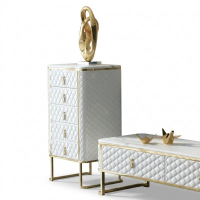 Decoratieve ladekastje dressoir ladenkastjes dressoirs 5 laden hoge kast