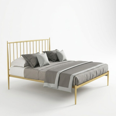 Italiaans lederen designmeubilair bed tweepersoons slaapkamer 180x200cm