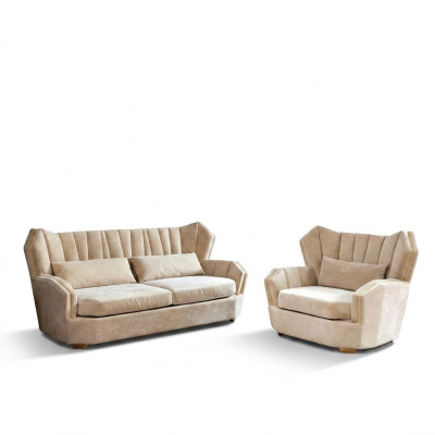 Compleet set bankstel 3+1 zits designer bankstel woonlandschap nieuw