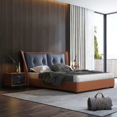 Italiaans designermeubilair bed tweepersoons slaapkamer 180x200 cm Nieuw