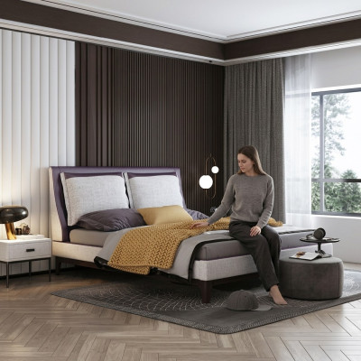 Ontwerper Italiaanse meubels Bed Dubbele Slaapkamer 180x200cm Bedden