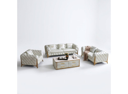 Luxe Chesterfield bankstel 3+2+1 zits meubels bank