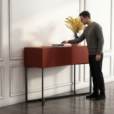 Ontwerper Houten Tafel Console Tafel Console Kaptafels