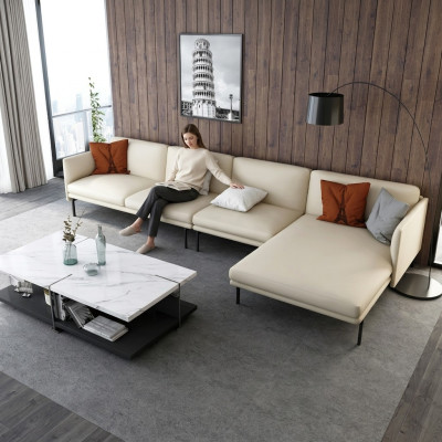 Hoekbank Bank Bank Bekleding Woonlandschap Hoekbanken Decoratie set L-Vorm