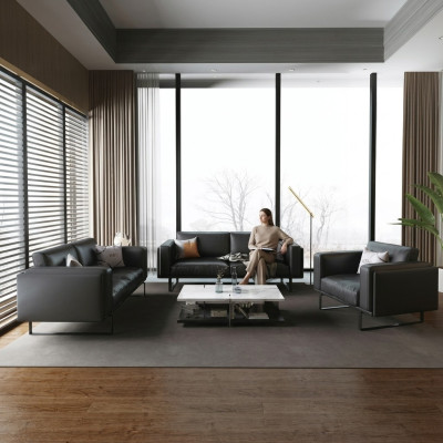 Luxe meubelbank bankbank bank stofbank 3 2 1 banken Nieuwe leren bank.