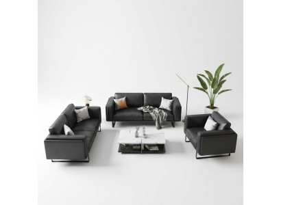 Luxe meubelbank bankbank bank stofbank 3 2 1 banken Nieuwe leren bank.