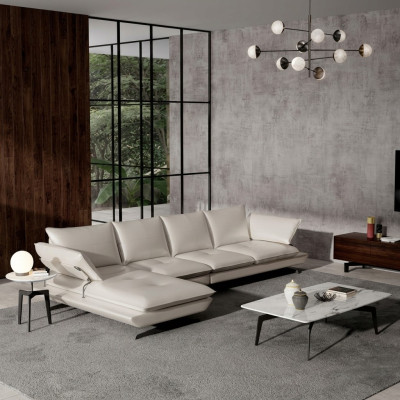 Hoekbank Bank Bank Bekleding Woonlandschap Hoek Decor Bankstel L Vorm