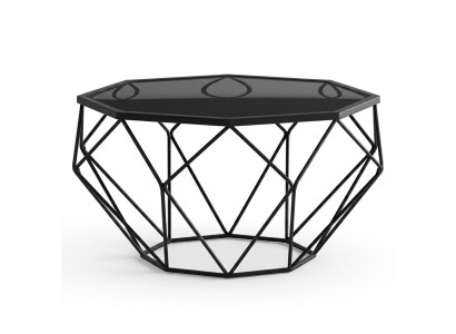 Ontwerp salontafel met bijzettafel, 2-delig set. Roestvrijstalen tafel banktafels.