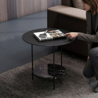 Ronde bijzettafeltafel salontafel bank woonkamer design tafels
