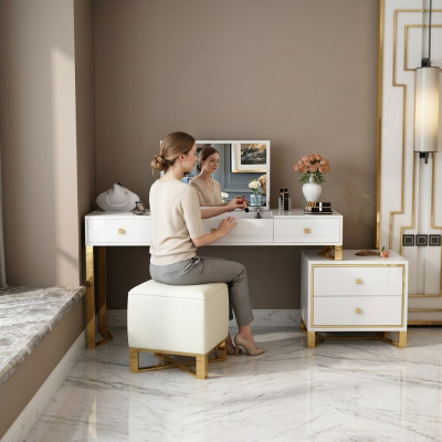 Console tafel decoratie make-uptafel make-uptafels console slaapkamer