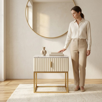 Nacht Console Tafel Bijzettafel Commode Slaapkamer Kast Tafels Consoles