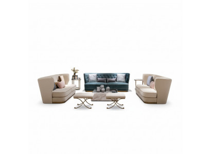 Italiaanse stijl bankstel bank bank compleet set 3+2+2 zits banken