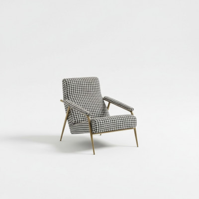Fauteuil Design Bank Bankstel Relax Stof Lounge Luxe TV-clubbekleding Zitter