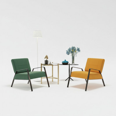 Ontwerp bank bank zitter leer lounge club bekleding luxe oorstoel ontspanningsfauteuil