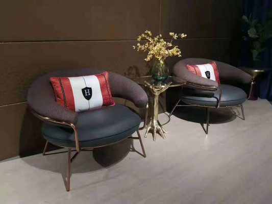 Ontwerp fauteuil luxe stoel bekleding cocktail ontspanning bar lounge club stoelen meubels