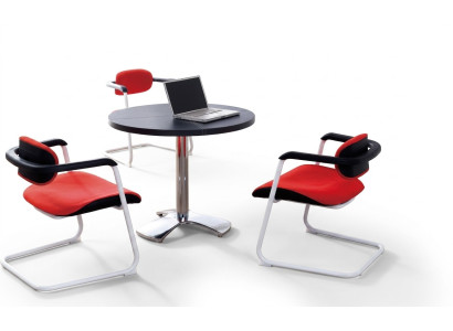 Decoratieve Swingstoel Vrijhangende Bezoekersstoel Conferentiestoelen Fauteuil
