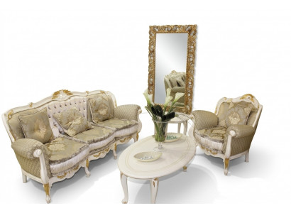 Klassieke designbankstel 3+1 zitsbankstel Luxe bankstellen 2-delige set