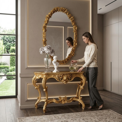 Konsolentafel Console Wandtafel Bijzettafel Tafelconsole Tafel Muur Tafels Nieuw