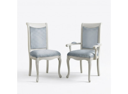 Woonkamerstoel ontwerp eetkamer houten stoelen gestoffeerd met armleuning barok rokoko -> Woonkamerstoel ontwerp eetkamer houten stoelen gestoffeerd met armleuning barok rococo