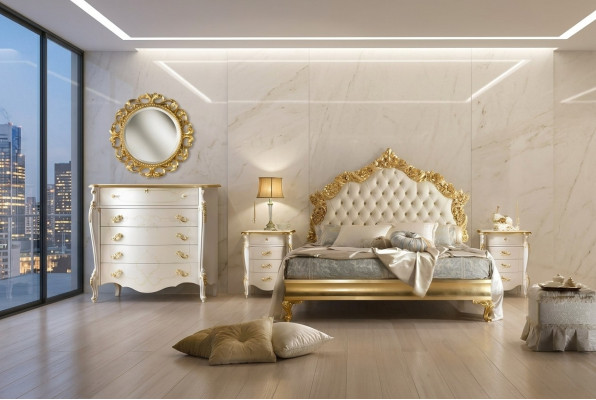 Bedbekleding Ontwerp Luxe Dubbele Hotelbedden Slaapkamer 180x200cm Massief hout