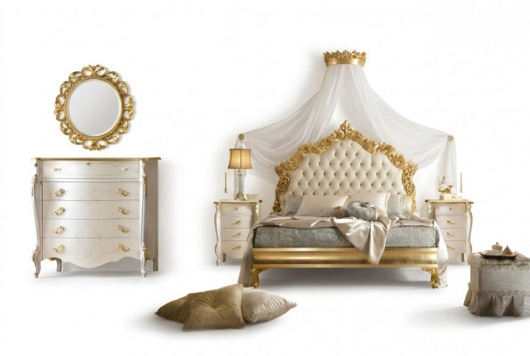 Bedbekleding Ontwerp Luxe Dubbele Hotelbedden Slaapkamer 180x200cm Massief hout