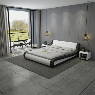 Bed Led bed Upholstered bed Modern double bedroom Marriage bed Beds