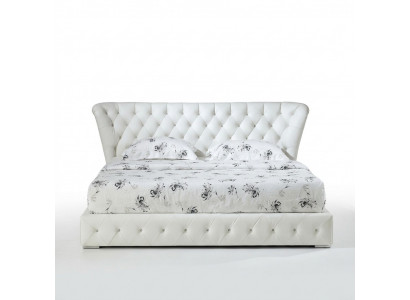 Ontwerper bed Chesterfield leer hotelbedden dubbele luxe slaapkamer