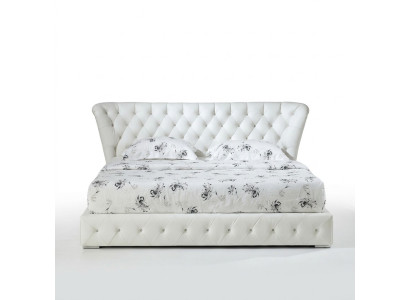 Ontwerper bed Chesterfield leer hotelbedden dubbele luxe slaapkamer