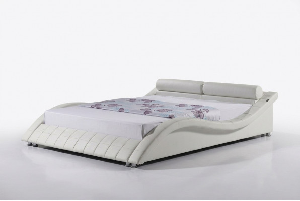 Slaapkamer Bed Modern Gebogen Bed Design Tweepersoons 180x200