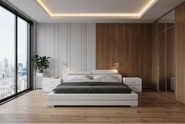 Bed Kussen Ontwerp Luxe Dubbele Hotel Bedden Huwelijk 180x200cm Decoratie Slaap