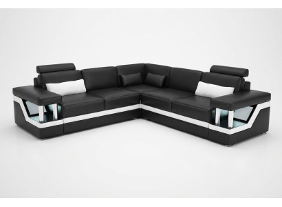 Eckbankstellen Leder Bank Bekleding Zithoek Designer Zitbank met bekleding Bank