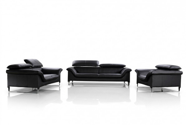 "Ontspannen bankstel 3+2+1 zits set Design banken gestoffeerd leer banken"