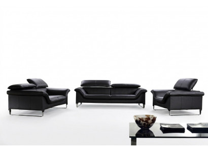 Leren bank bank woonlandschap 3 + 2 zits bankstel ontwerp modern decoratie bank