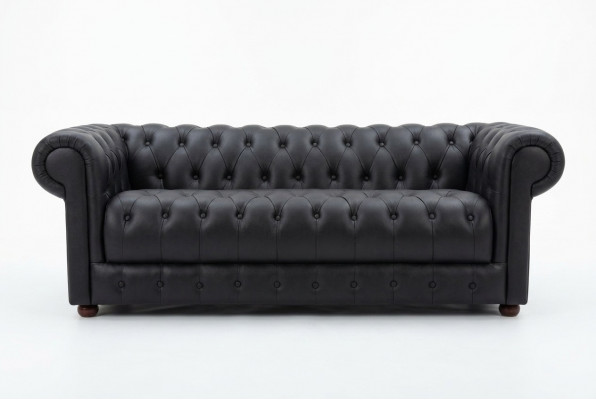 Chesterfield Bank Bank Bekleding Designer 3-zits Salon Bankstellen Nieuw