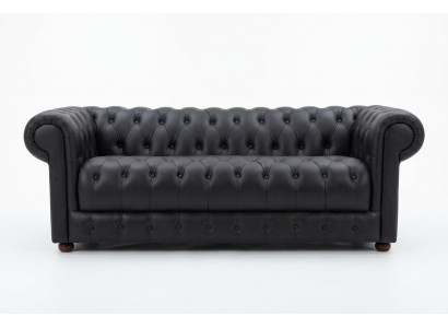 Chesterfield Bank Bank Bekleding Designer 3-zits Salon Bankstellen Nieuw