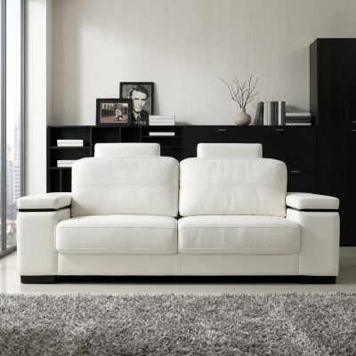 Bankstel 2-zits Design Moderne Bankstellen Stof Bekleding Zitplaatsen Tweezitter Leer Nieuw