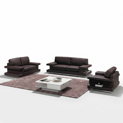Leren bankstel woonlandschap 3+2+1 zits set design bankstel modern sofa
