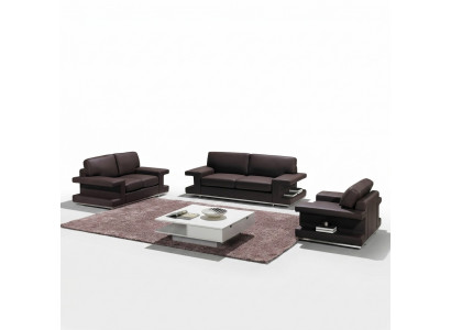 Leren bankstel woonlandschap 3+2+1 zits set design bankstel modern sofa