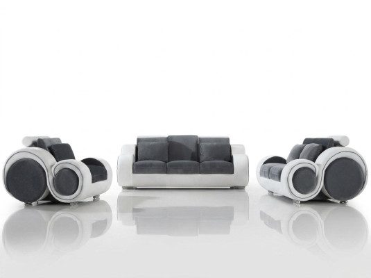 Moderne bankstel 3+2+1 zits set Design banken Beklede banken Textiel