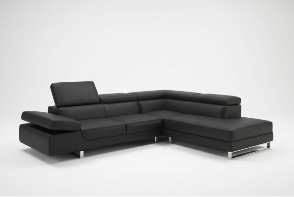 Hoekbank leren bank woonlandschap L vorm bank bank decoratie bekleding zitplaats hoek