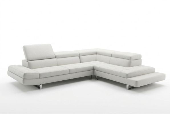 Moderne hoekbank leren bank L-vormige bekleding Designer hoekbank