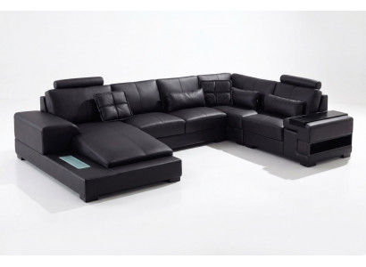 Bankstel woonlandschap U-vormige hoekbank bankstel bekleding hoekbank nieuw
