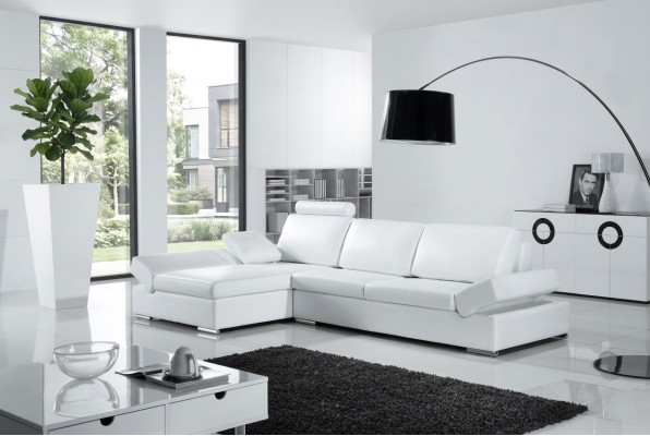 Hoekbank Bank Decor Bank Zitbank Leren Hoekbanken Set