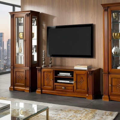 Woonkamer Antieke Stijl Houten Commode RTV-kast TV Italiaanse Barok