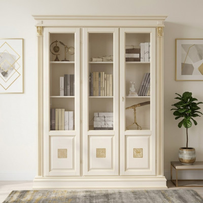 Kantoor boekenkast archiefkast luxe meubels stijlkast vitrine inrichting