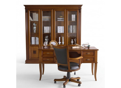 Kantoorset Inrichting Bureau Tafel Directiestoel Stoel 2-delige set Barok